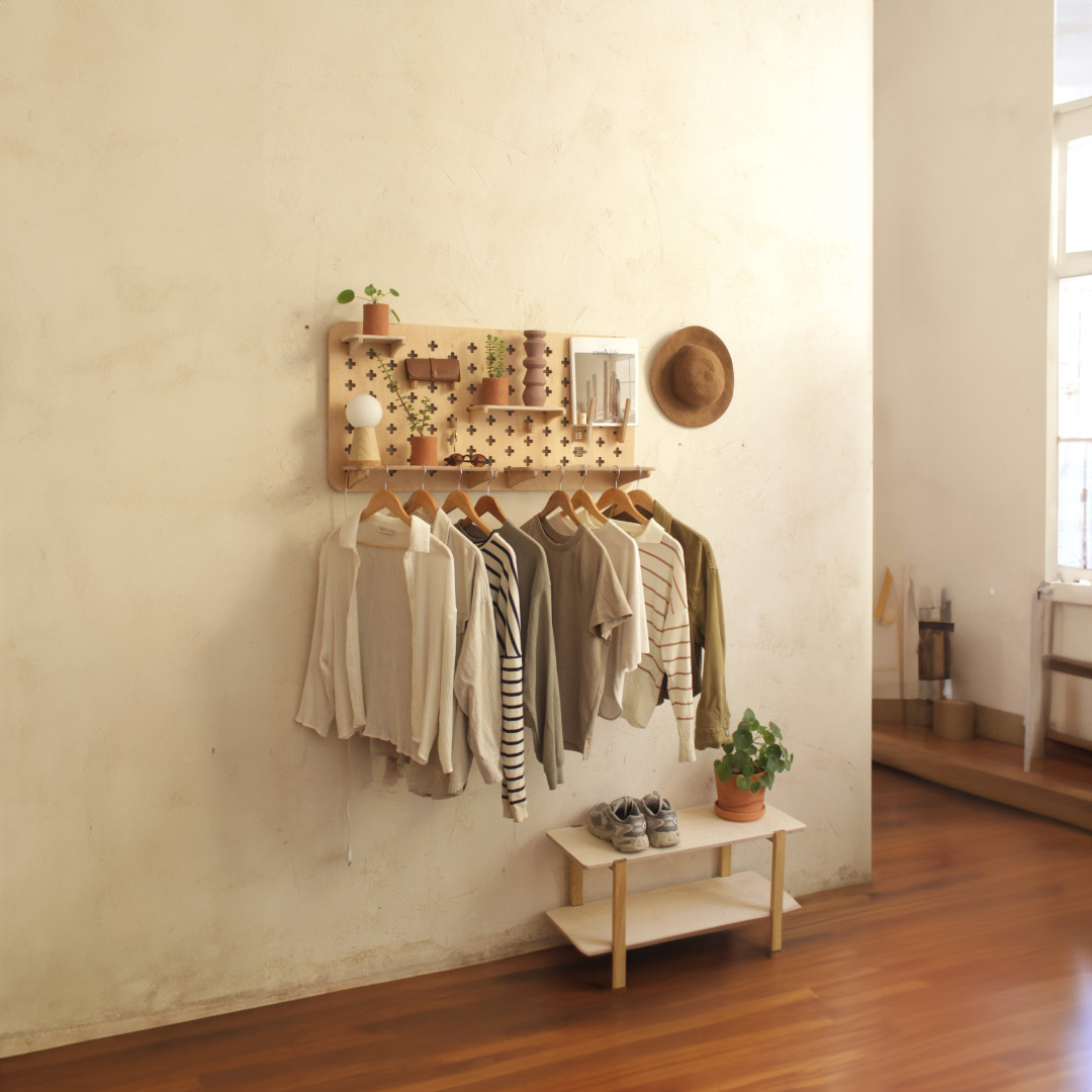 Pegboard Clothes Hanger
